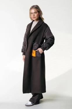 Outlet Ada Wool Long Coat | Jassen|Blazers