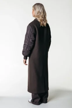 Outlet Ada Wool Long Coat | Jassen|Blazers