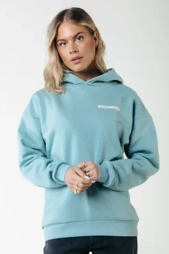 New Box Logo Hoodie | Mineral blue Hoodies