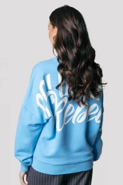 Sale Logo Sweat | Mist Blue Truien