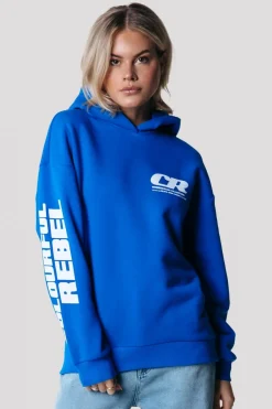 New Sleeve Logo Hoodie | Deep blue Hoodies
