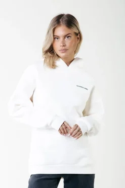 Sale CR Bold Logo Hoodie | Off white Hoodies