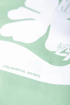 Sale Flower Hoodie | Soft Green Hoodies