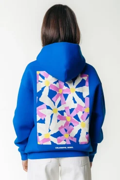 Clearance Flower Square Hoodie | Hoodies
