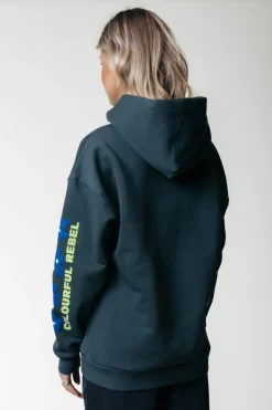 Discount Flowers Sleeve Logo Hoodie | Green gables Hoodies