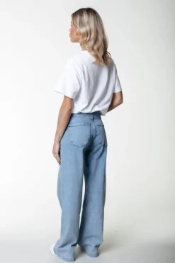 Clearance Gaias High Rise Denim | Denim blue Broeken