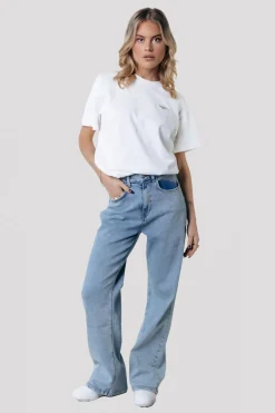 Best Gaias High Rise Denim | Light blue denim Broeken