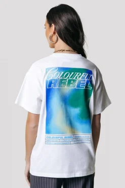 New Gradient Poster T-shirt | Standard white T-shirts