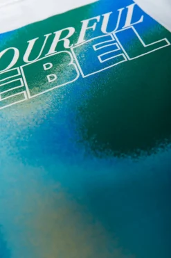 New Gradient Poster T-shirt | Standard white T-shirts