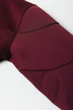 Fashion Ilena Zipped Sweat | Port Red Truien