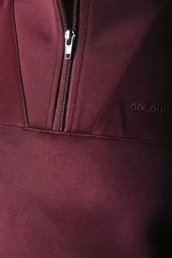 Fashion Ilena Zipped Sweat | Port Red Truien