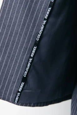 Online Jesra Stripe Blazer | Dark grey Blazers