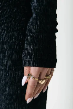 Best Jewel Structure Velvet Top | Tops