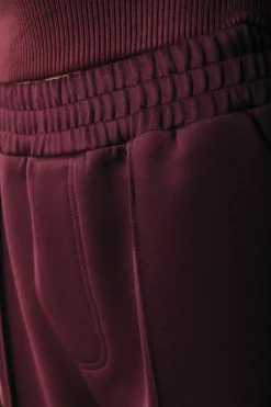 Online Jiby Pintuck Pants | Port Red Broeken