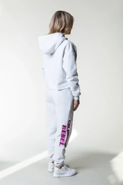 Outlet Joelle Logo Jogger Pants | Light grey melange Broeken