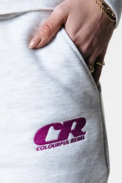 Outlet Joelle Logo Jogger Pants | Light grey melange Broeken