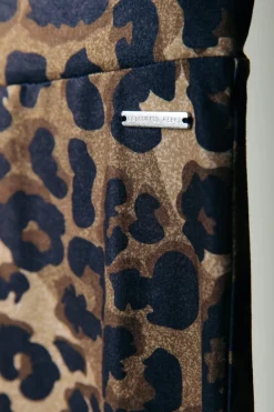 Hot Leopard Peached Flare | Warm Brown Broeken