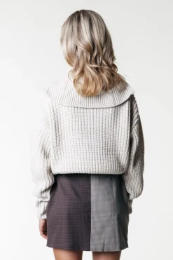 Fashion Maeve Check Skirt | Darkest Brown Pakken