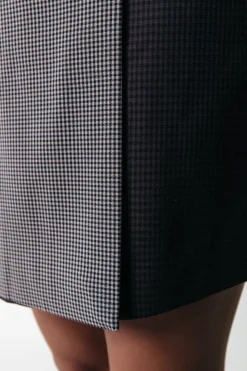 Fashion Maeve Check Skirt | Darkest Brown Pakken