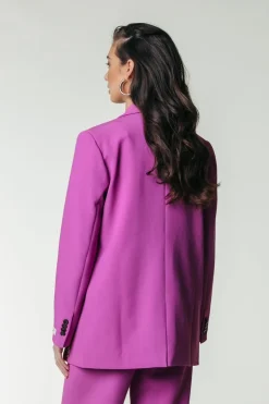 Discount Mimmi Blazer | Violet Pink Blazers