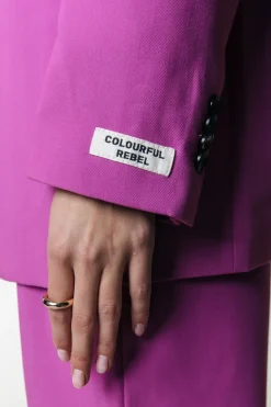 Discount Mimmi Blazer | Violet Pink Blazers