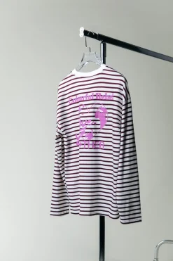 New Mother Earth Longsleeve | Port Red T-shirts