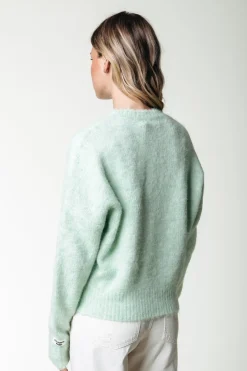 Hot Olivia Knit | Bright Mint Truien