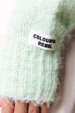 Hot Olivia Knit | Bright Mint Truien