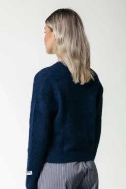 Hot Olivia Knit | Dark Navy Truien