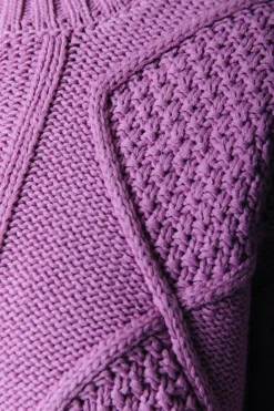 Fashion Olivia Knit | Violet Pink Truien