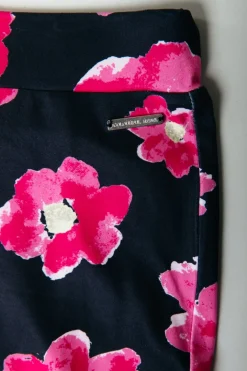 New Poppy Flower Flare | Bright pink Broeken