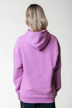 Clearance Puff Logo Hoodie | Medium Violet Hoodies