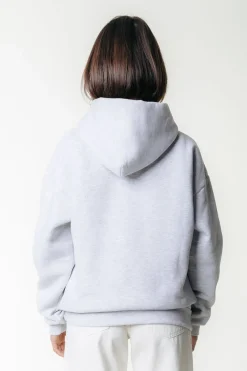 Fashion Racer Logo Hoodie | Light grey melange Hoodies