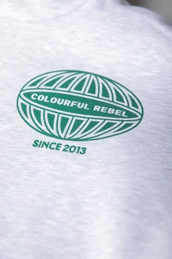 Fashion Racer Logo Hoodie | Light grey melange Hoodies