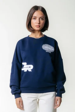 New Racer Logo Sweat | Dark Navy Truien