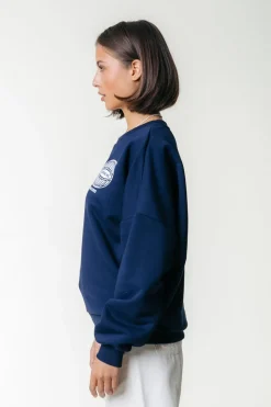 New Racer Logo Sweat | Dark Navy Truien