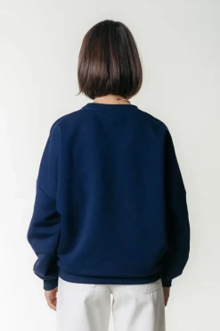 New Racer Logo Sweat | Dark Navy Truien