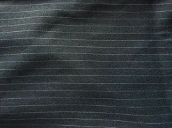 Fashion Rus Pinstripe Straight Pants | Dark blue Broeken