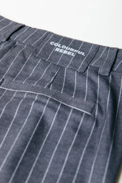 Fashion Rus Straight Pants | Dark Anthracite Pakken