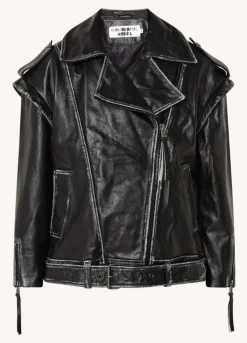 Sale Sage Leather Biker Jacket | Jassen|Blazers