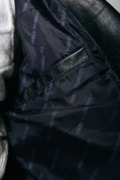 Online Saige Leather Biker Jacket | Jassen|Blazers