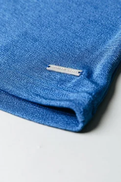 Clearance Savannah Waterfall Back Longsleeve | Vallarta Blue Tops