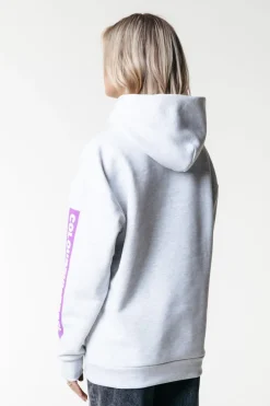 Sale Sleeve Logo Hoodie | Light grey melange Hoodies