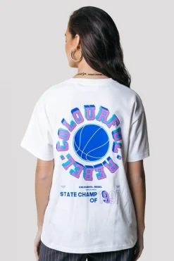 Discount State Champ T-shirt | Standard white T-shirts