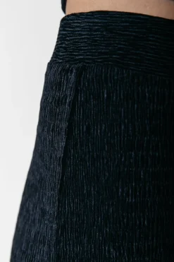 New Structure Velvet Flare Pants | Broeken