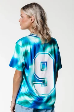 Online Tayla Blurred Football T-shirt | T-shirts