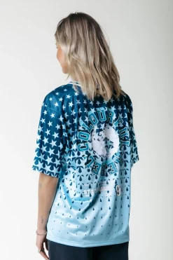 Outlet Tayla State Champ Football T-Shirt | Canal blue T-shirts