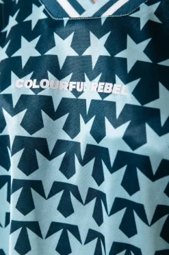 Outlet Tayla State Champ Football T-Shirt | Canal blue T-shirts