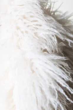 Online Ulla Faux Fur Coat | Off white Jassen|Blazers