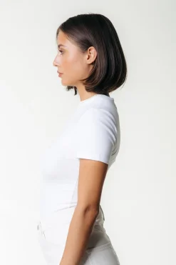 Sale Uni Fitted T-shirt | Optic white T-shirts